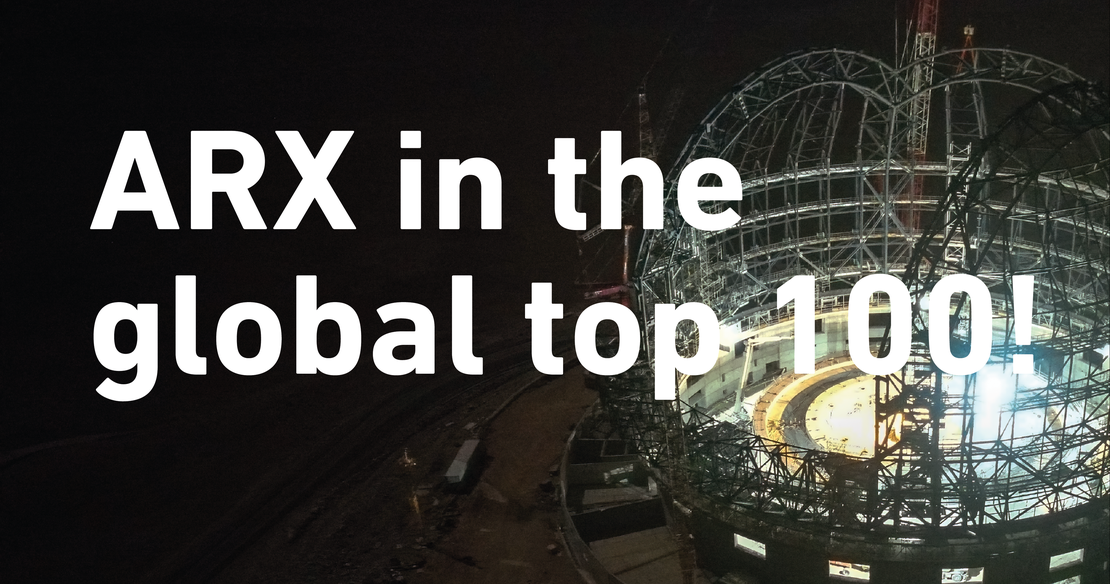 ARX in the global top 100